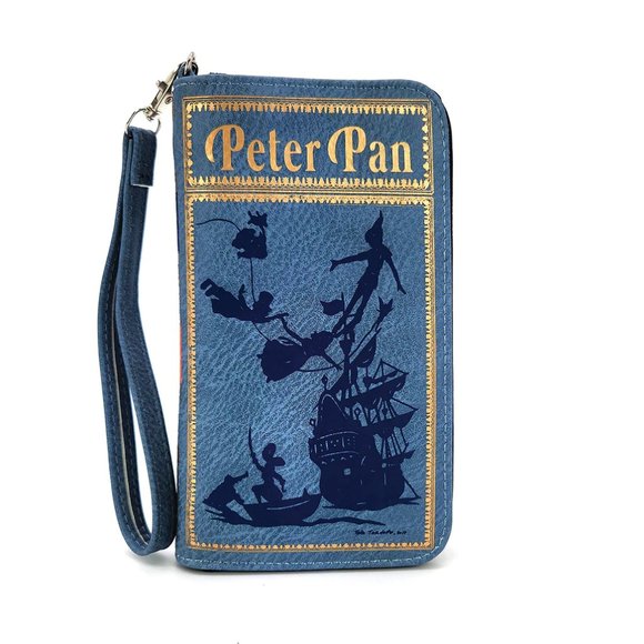 Peter Pan Book Cover Wallet - Wristlet - Book Lover Gifts - Novelty Wallets - Picture 6 of 6